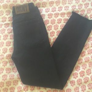 DKNY Jeans vintage black heigh waisted skinny jeans 2